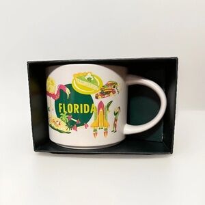 FLORIDA 2024 Starbucks Discovery Series 14oz Ceramic Mug NEW in BOX